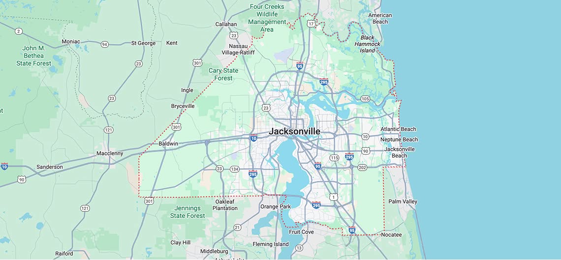 Service Area Map